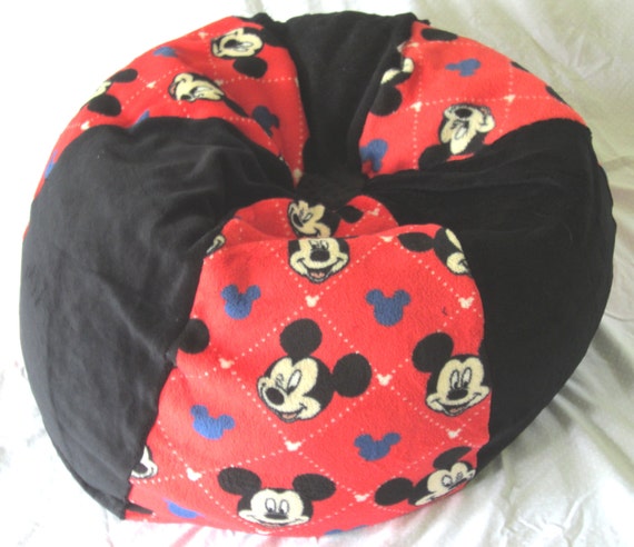 mickey mouse plush bag