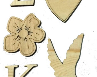 Sigma Kappa wood cut outs for Sorority Crafts and Gifts, Letters, Dove 