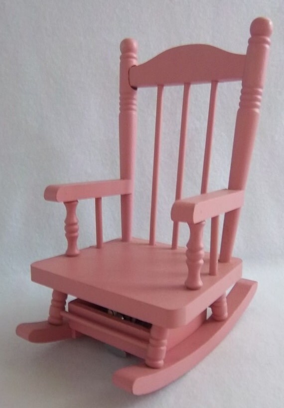 Rare Pink SelfPropelled Musical Rocking Chair Moving