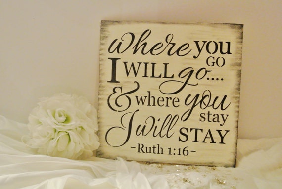 Items similar to Bible  Verse  Sign Wood Sign Wedding  Sign 