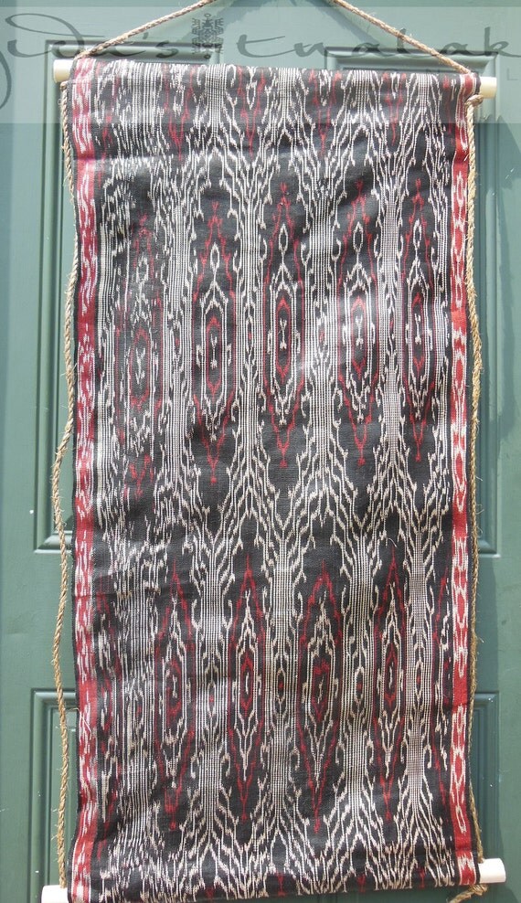 Items similar to Philippine Ikat T'nalak Tapestry Traditional