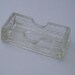 RESERVED for Lynn. Not for Sale. Glass Toothpick Holder.Flat Panel Toothpick Holder.1930s Flatware.