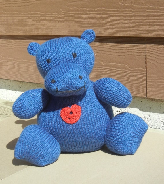 blue hippo teddy