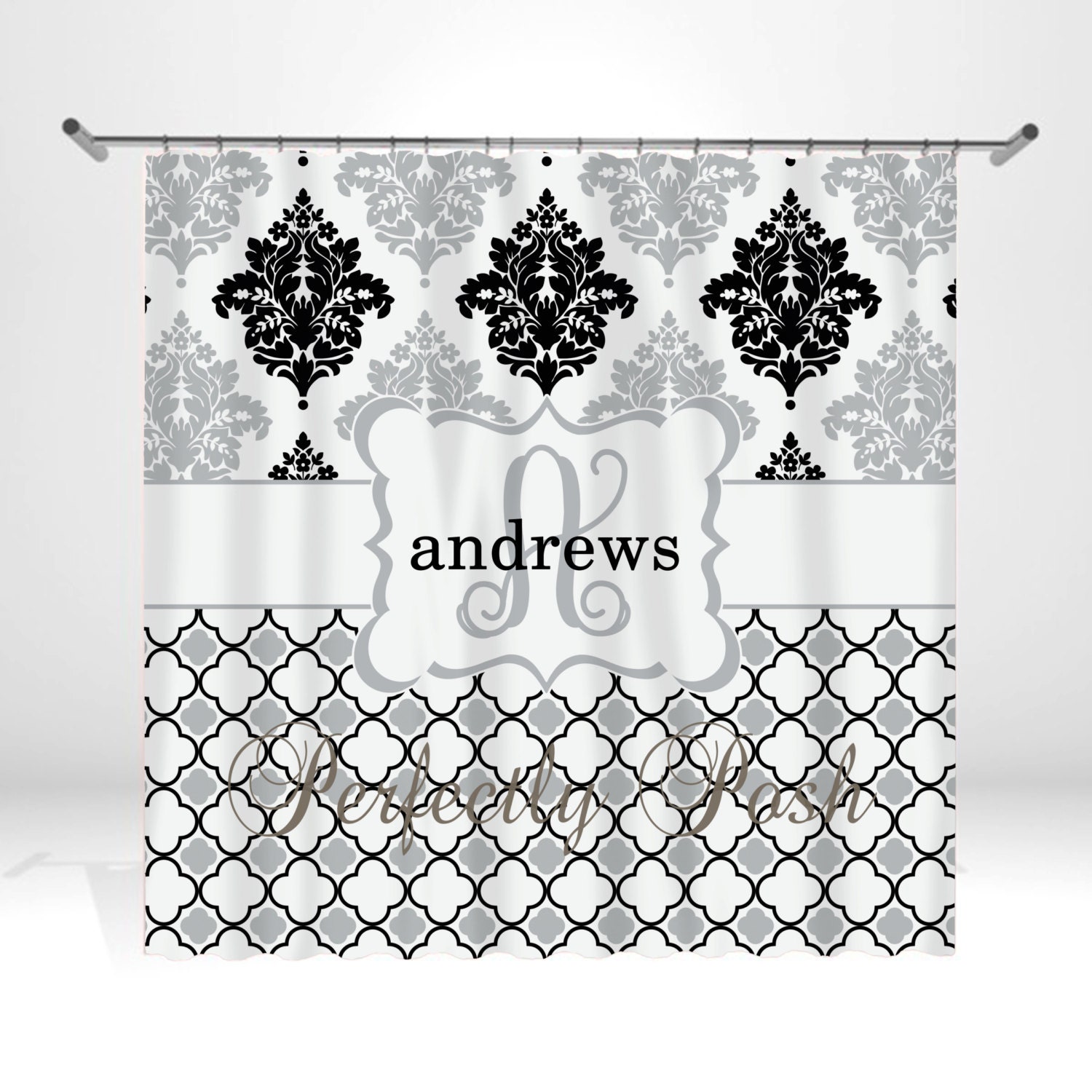Personalized Shower Curtain