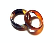 Popular items for tortoise shell rings on Etsy