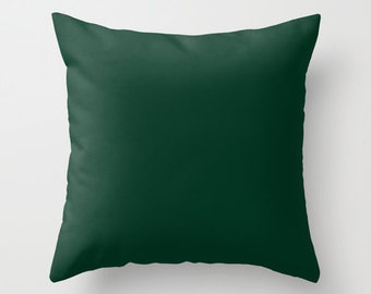 dark green pillows