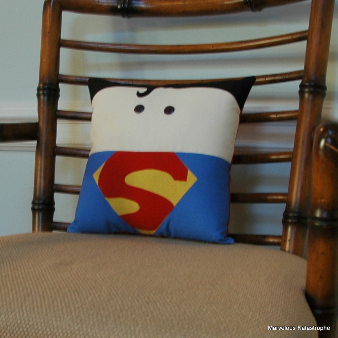 superman plush pillow