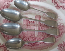 ... Spoons HA EA FA Bp Atkin Brothers Sheffield Silver Plate Mark
