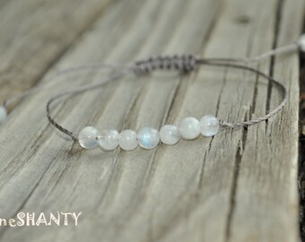 Moonstone Yoga Bracelet, Moonstone Meditation Bracelet, Crystal Healing Bracelet, Stack, Fertility Meditation Bracelet, Childbirth Bracelet