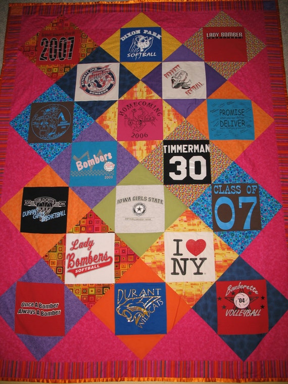 etsy t shirt quilt