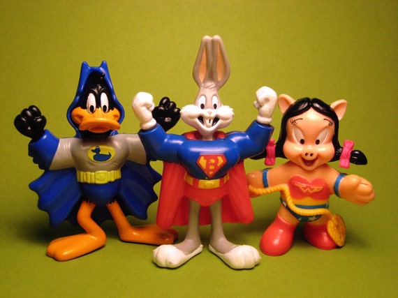 looney tunes superhero toys