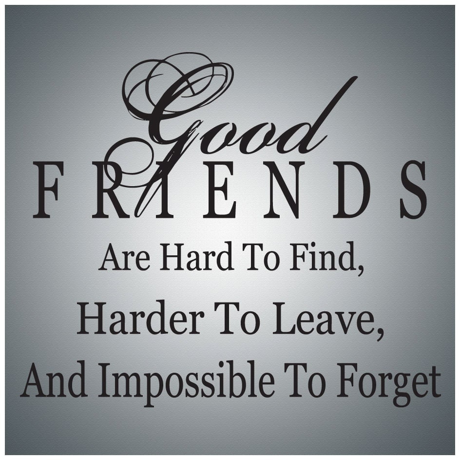 Friendship Wall Quotes for Funky Wordy Decor