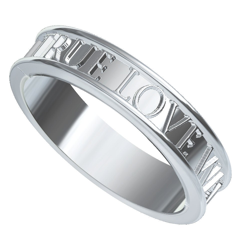 Christian Purity Ring True Love Waits Custom by CelticEternity