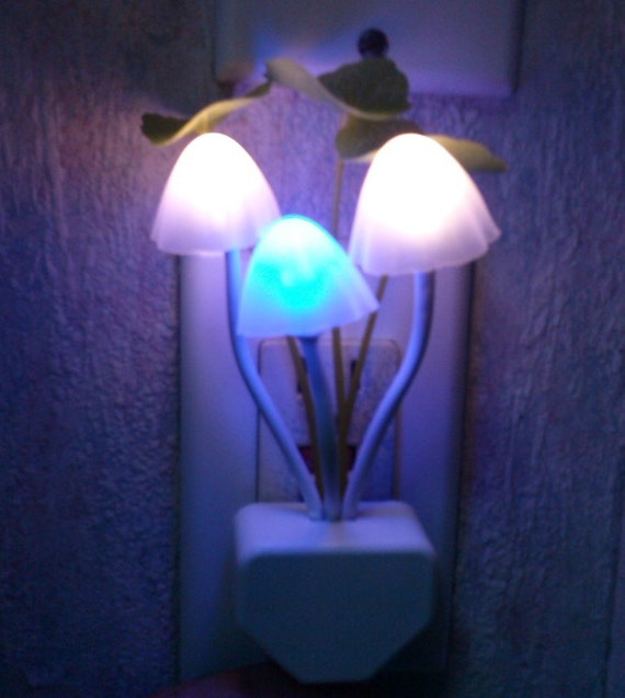 Color Changing Mushroom Night Light