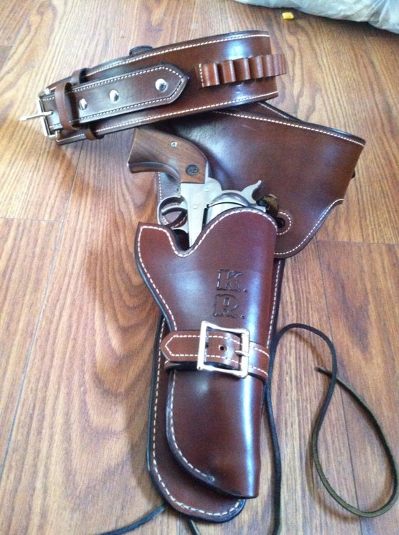 Items Similar To Custom Western Revolver Cowboy Holster Leather 