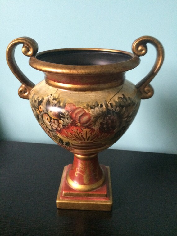 Ceramic urn vase trophy cup 12