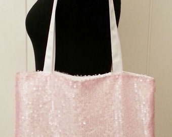 blush pink wedding bag