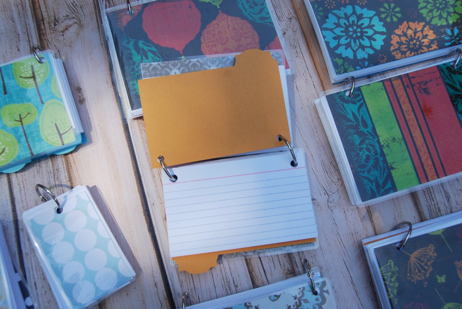 Notecard Binder with Dividers Index Card Notebook