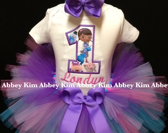 Doc McStuffin tutu set age name