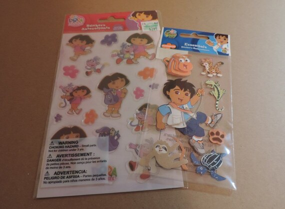 Items similar to Dora and Diego sticker duo on Etsy