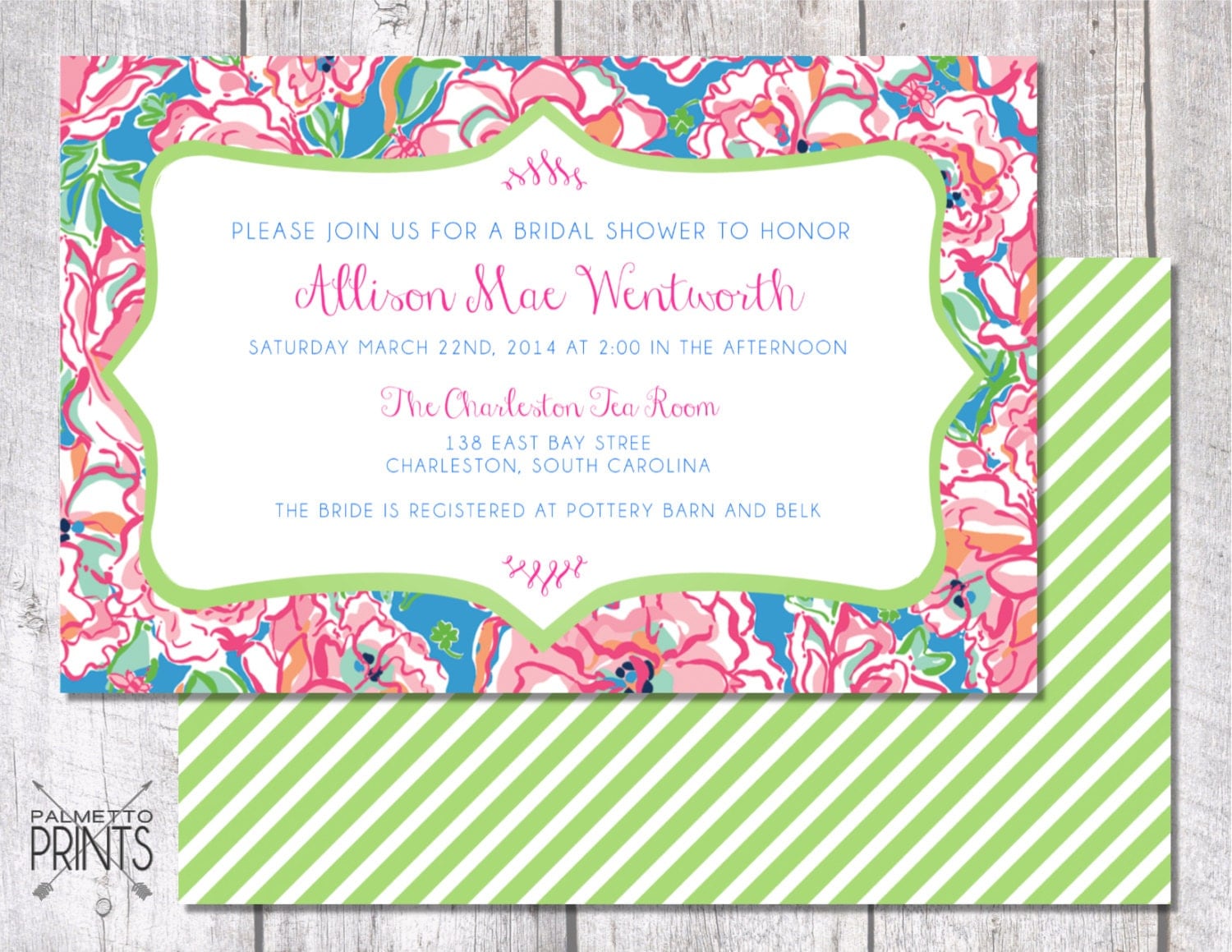 Lilly Pulitzer Invitations 2