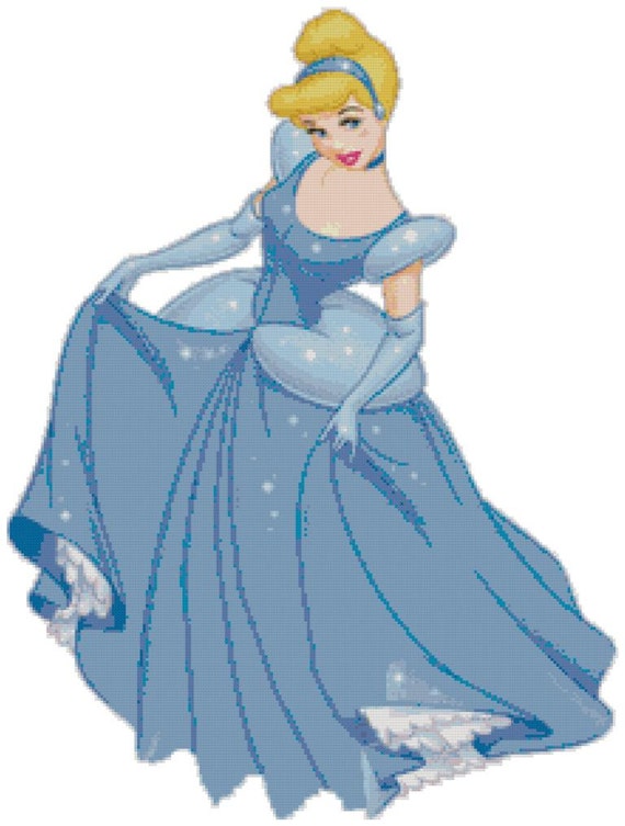 Cinderella 4 cross stitch patterns from enCrafts on Etsy