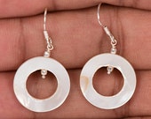 Exotic Circle Shell Earring