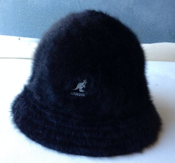 Vintage kangol fur bucket hat llcoolj