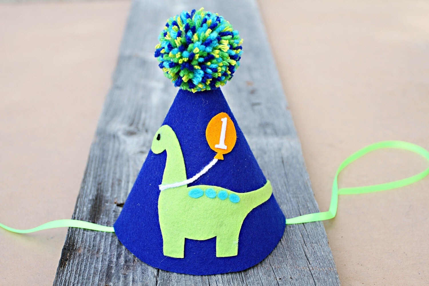Boys 1st Birthday Party Hat Dinosaur Birthday Hat
