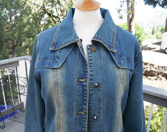 Popular items for denim duster on Etsy