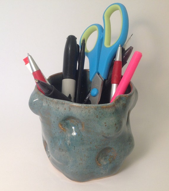 Ceramic pencil holder