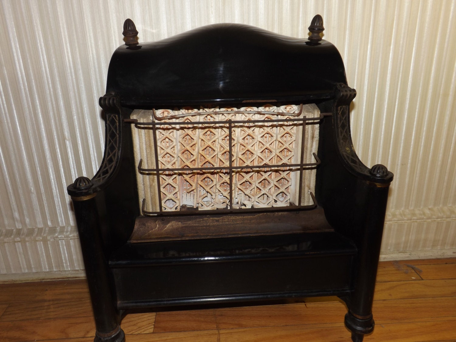 Vintage Humphrey Radiant Fireplace Fire Stove Natural Gas