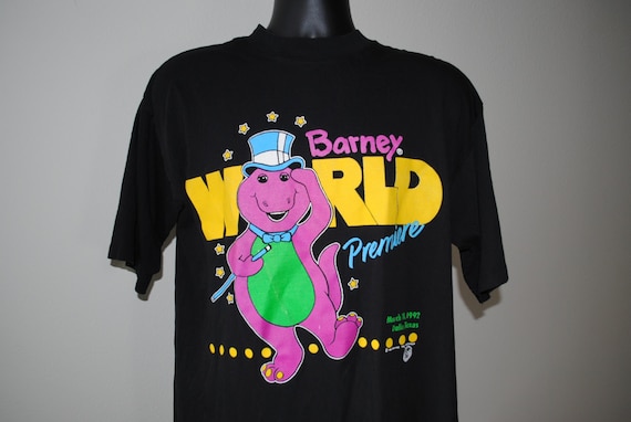 vintage barney t shirt