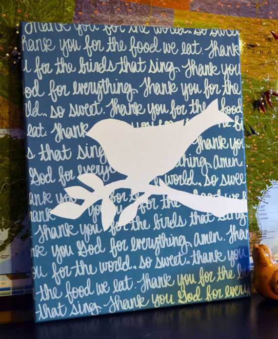 or Bird inspirational Inspirational Blue Bible Painting Silhouette quotes Canvas Verse on  canvases