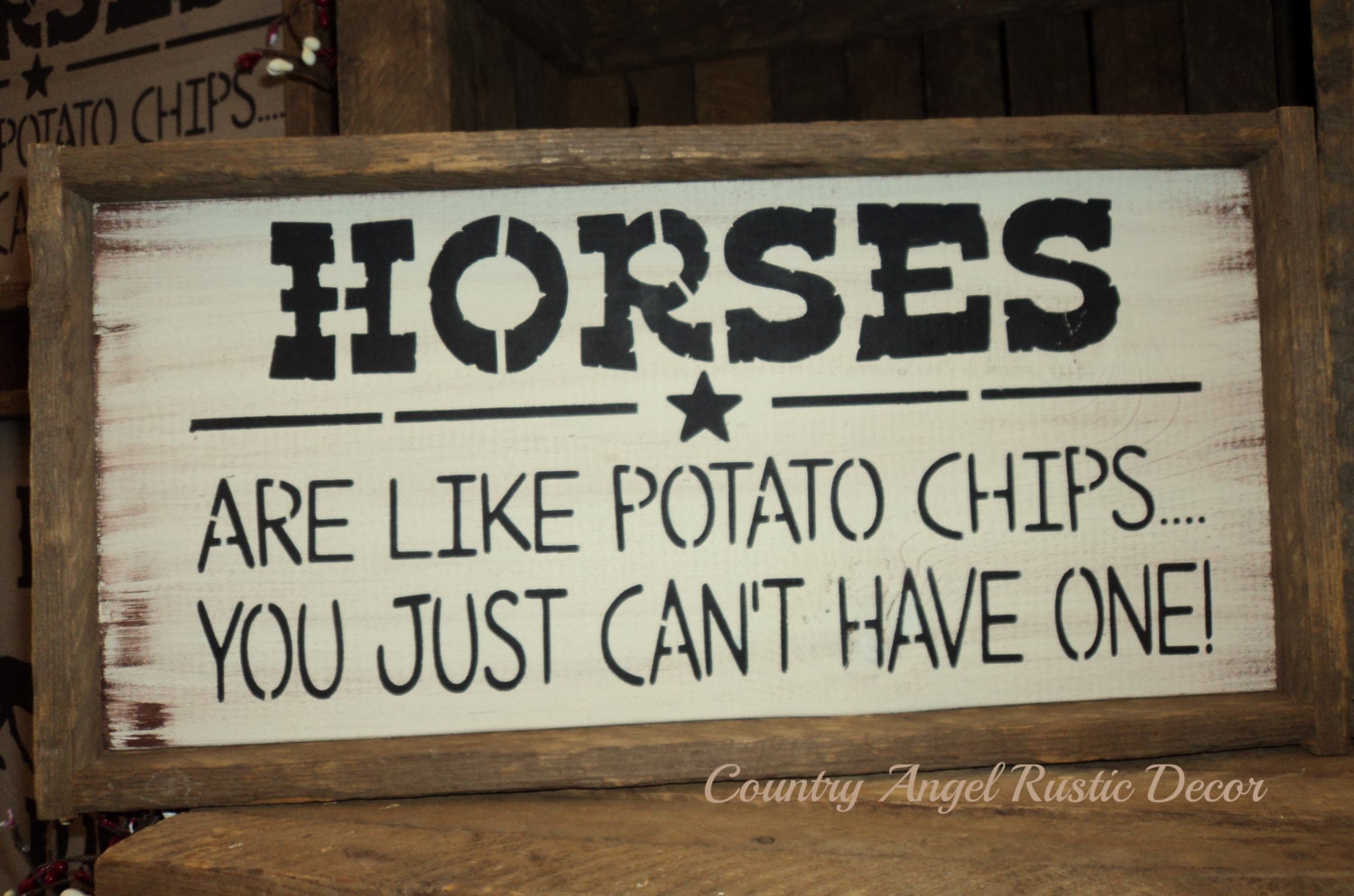 HORSES are like Potato Chips You just can't have one