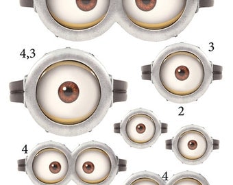 Popular items for minion eyes on Etsy