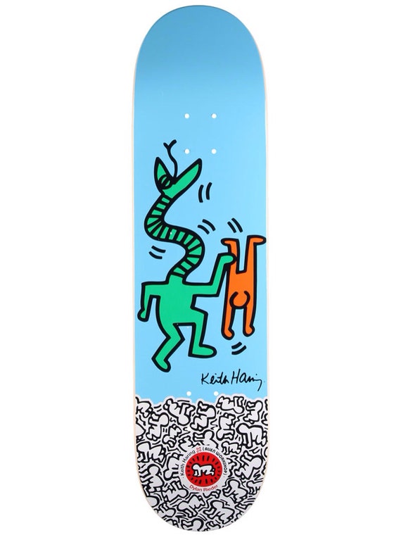 Rare KEITH HARING Skateboard Deck Haring by BoomerangInc on Etsy