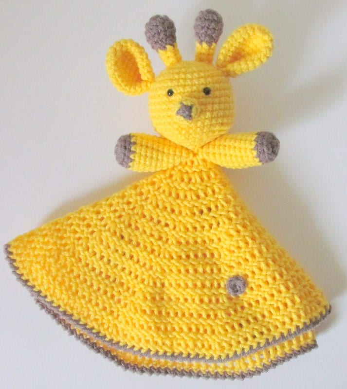 Giraffe Lovey PDF Crochet Pattern INSTANT DOWNLOAD