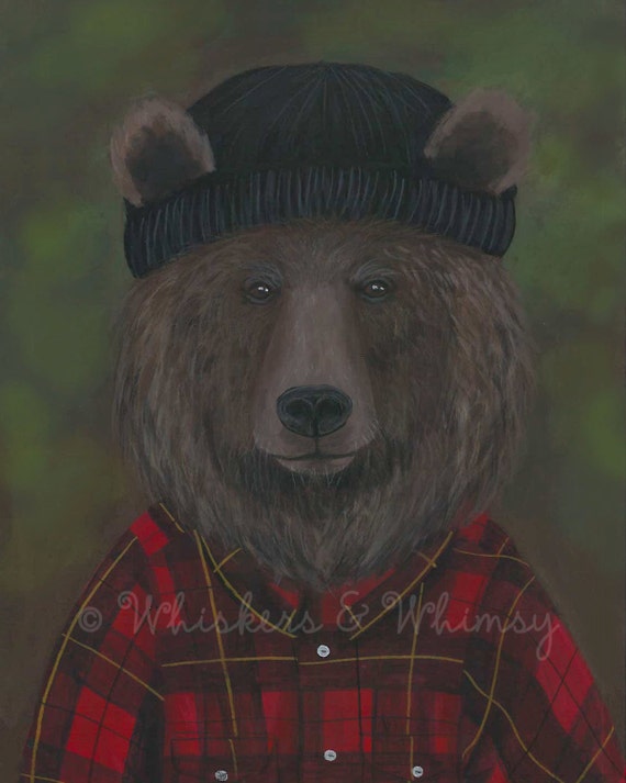 lumberjack teddy bear