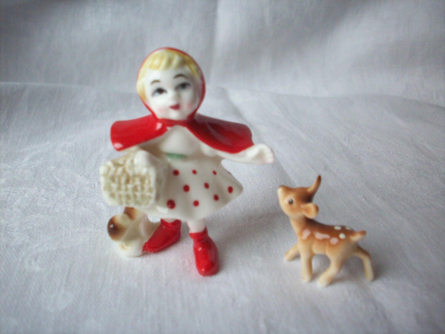 red riding hood figurine