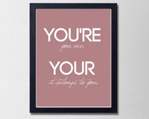 Popular items for grammar poster on Etsy