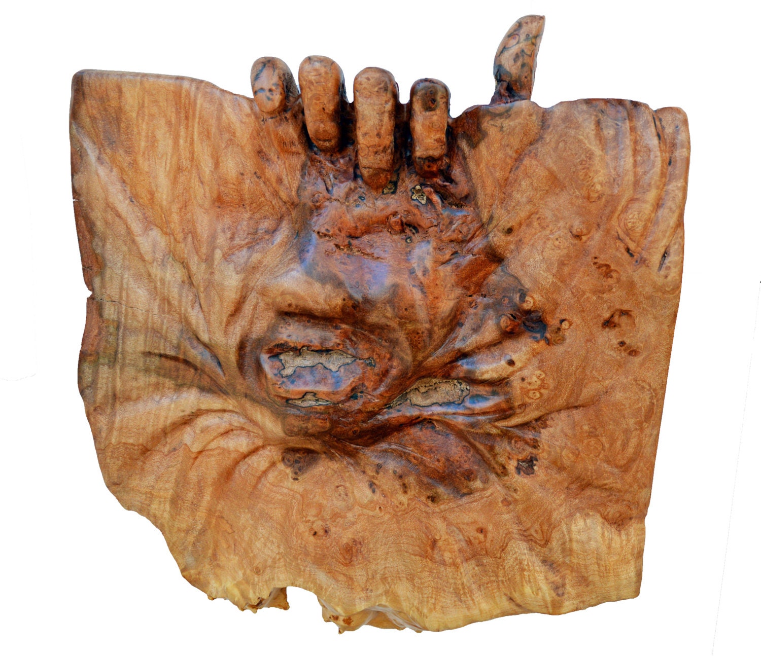 Fine Art Wood Sculpture A Perfect Wood Carving Gift OOAK