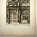 Rare Antique French Engraving Print "Landscape Portrait Panel" Le Pautre 1752 #2