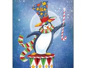 80% OFF Maestro the penguin printable Christmas card Il_170x135