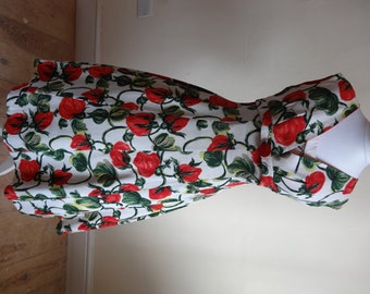 Vintage 1950s Dress and Bolero . Strawberry Bed.