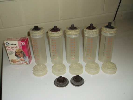 Items Similar To Free Shipping Vintage Playtex Baby Bottles With   Il 570xN.533412238 Ccv4 