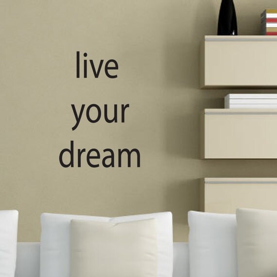 Wall Quotes Wall Art Stickers by NutmegWallStickers on Etsy