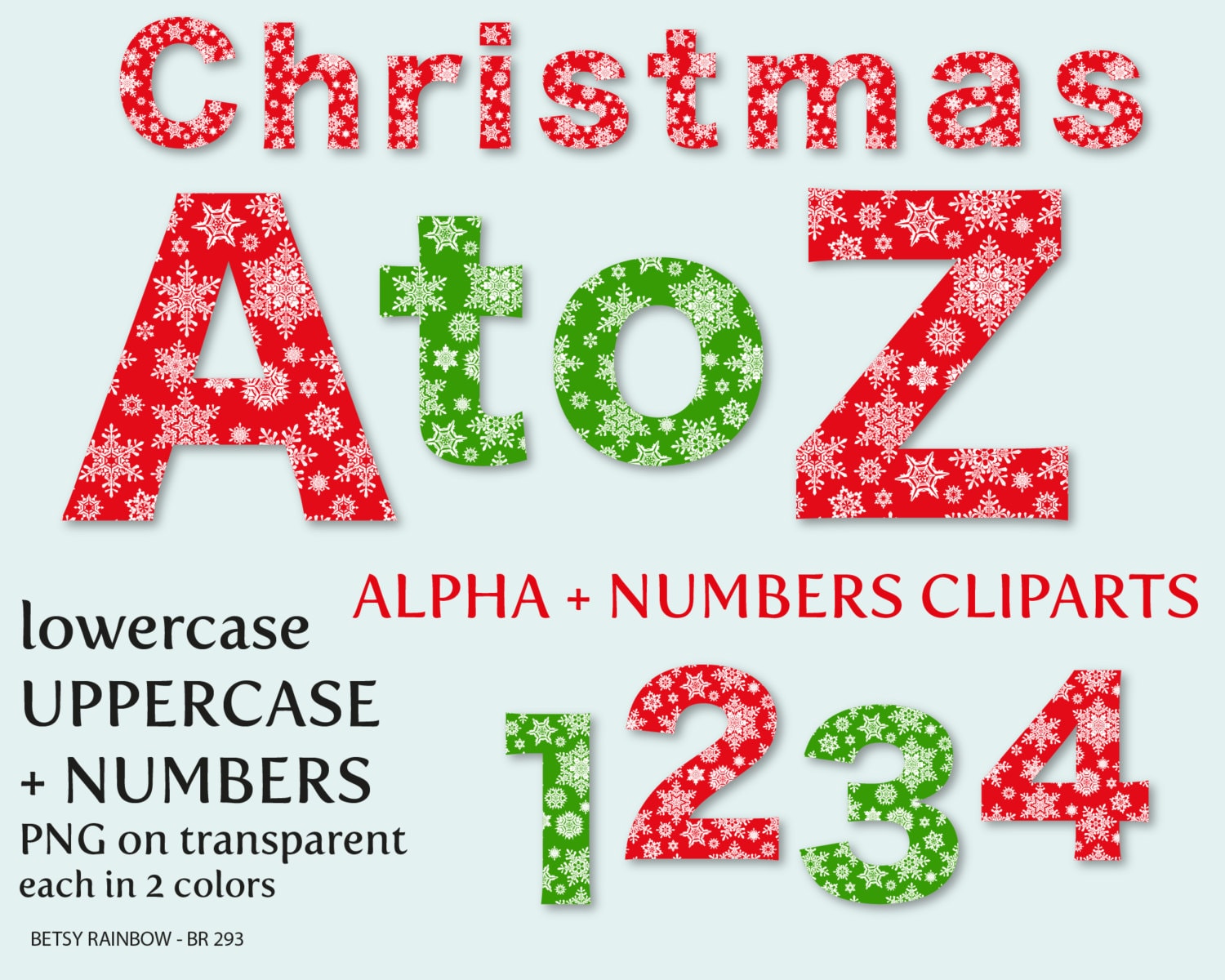 clipart christmas numbers - photo #36