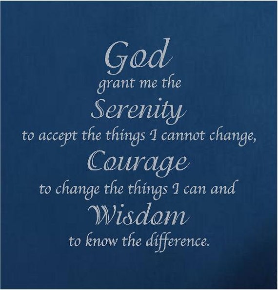 serenity meaning in bible