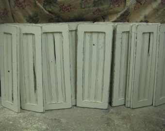 Rustic Beadboard Shutters